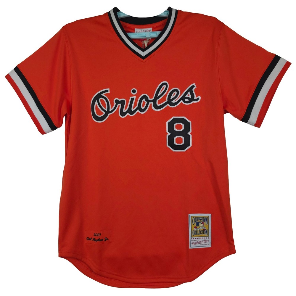 Authentic Cal Ripken Jr Baltimore Orioles Mitchell & Ness MLB Medium Jersey NWT